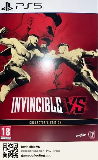 Invincible VS PlayStation 5, PAL box front