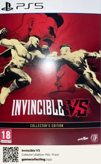 Invincible VS PlayStation 5, PAL box front