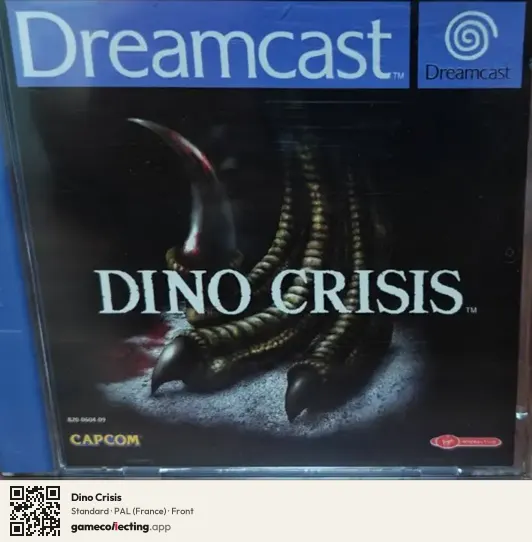 Dino Crisis Sega Dreamcast, France box front