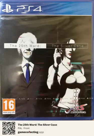 The 25th Ward: The Silver Case PlayStation 4, PAL box front