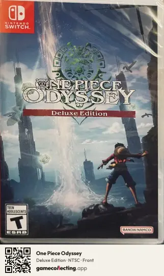 One Piece Odyssey Nintendo Switch, NTSC box front