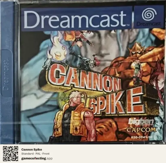 Cannon Spike Sega Dreamcast, PAL box front