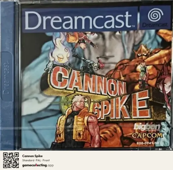 Cannon Spike Sega Dreamcast, PAL box front