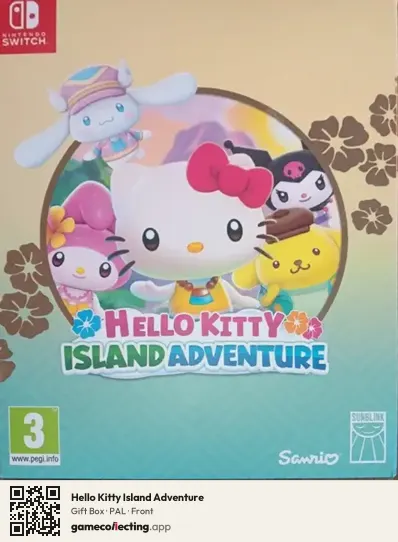 Hello Kitty Island Adventure Nintendo Switch, PAL box front