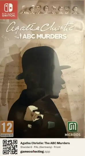 Agatha Christie: The ABC Murders Nintendo Switch, Germany box front