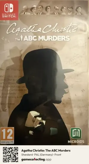 Agatha Christie: The ABC Murders Nintendo Switch, Germany box front