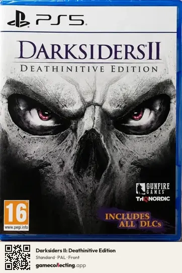 Darksiders II: Deathinitive Edition PlayStation 5, PAL box front