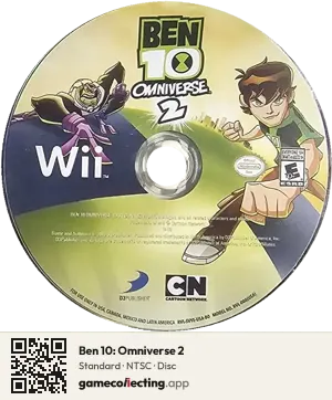 Ben 10: Omniverse 2 Nintendo Wii, NTSC disc