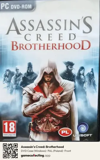 Assassin's Creed: Brotherhood Computer, Poland box front