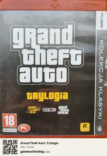 Grand Theft Auto: Trylogia Computer, PAL box front