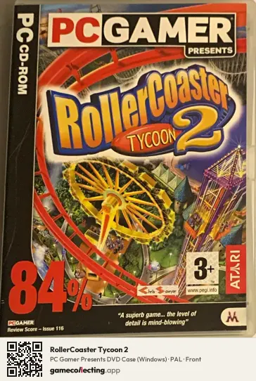 RollerCoaster Tycoon 2 Computer, PAL box front