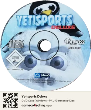 Yetisports Deluxe Computer, PAL disc