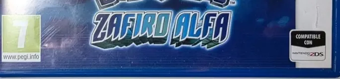 Pokémon Alpha Sapphire, the PEGI square on its front