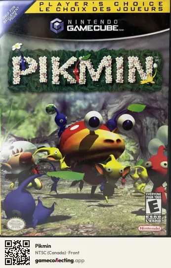 Pikmin Nintendo GameCube, Canada box front