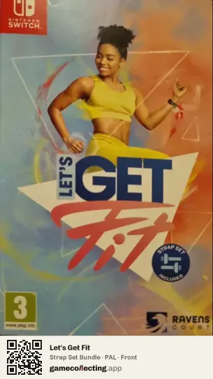 Let's Get Fit Nintendo Switch, PAL box front