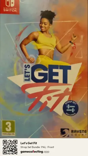 Let's Get Fit Nintendo Switch, PAL box front