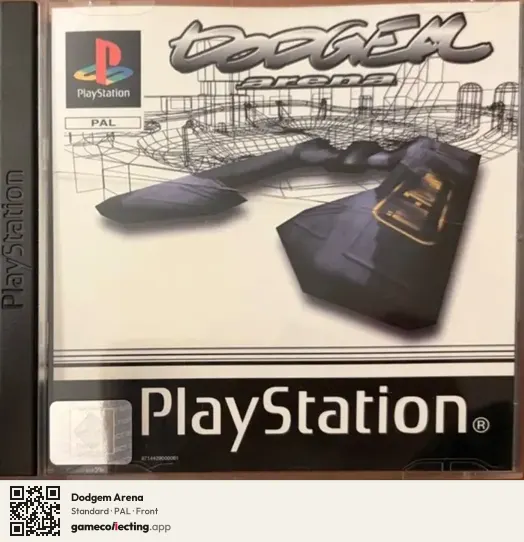 Dodgem Arena PlayStation, PAL box front