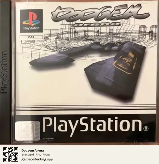 Dodgem Arena PlayStation, PAL box front