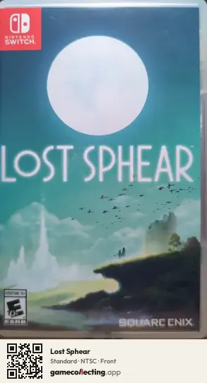 Lost Sphear Nintendo Switch, NTSC box front