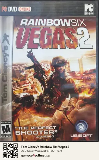 Tom Clancy's Rainbow Six: Vegas 2 Computer, NTSC box front