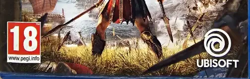 Assassin's Creed Odyssey, the PEGI square on its front