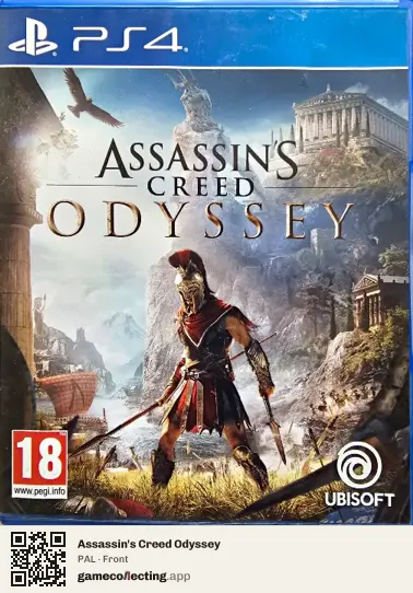 Assassin's Creed Odyssey PlayStation 4, PAL box front