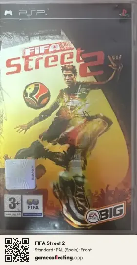 FIFA Street 2 PlayStation Portable, Spain box front