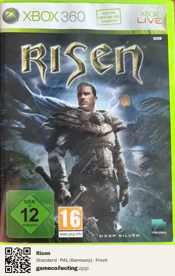 Risen Xbox 360, Germany box front