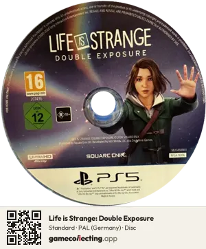 Life is Strange: Double Exposure PlayStation 5, PAL disc