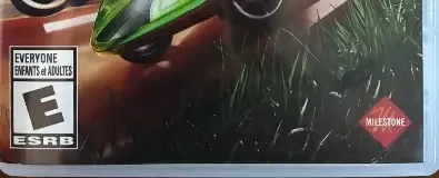 Hot Wheels Unleashed 2: Turbocharged, the ESRB box on its front