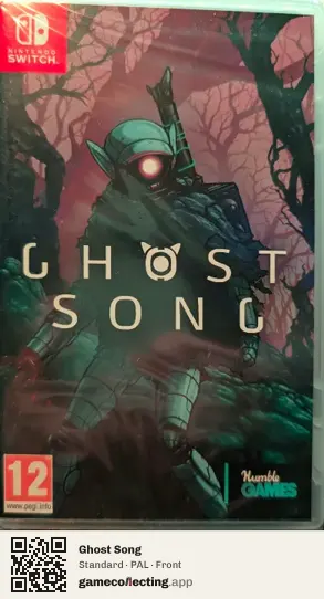 Ghost Song Nintendo Switch, PAL box front