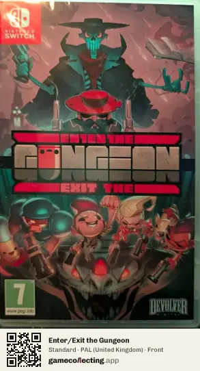 Enter/Exit the Gungeon Nintendo Switch, United Kingdom box front
