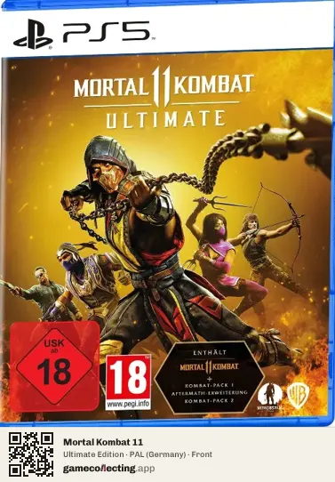 Mortal Kombat 11 PlayStation 5, Germany box front