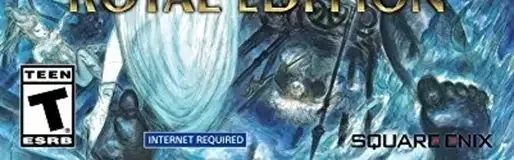 Final Fantasy XV, the ESRB box on its front