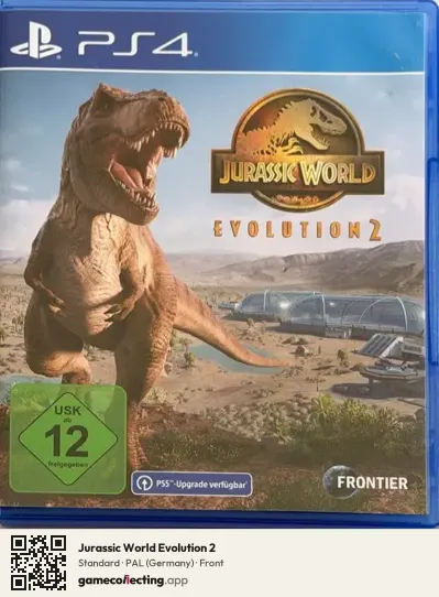 Jurassic World Evolution 2 PlayStation 4, Germany box front