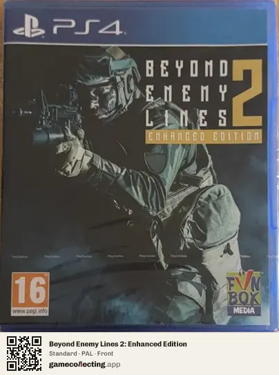 Beyond Enemy Lines 2: Enhanced Edition PlayStation 4, PAL box front