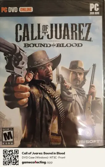 Call of Juarez: Bound in Blood Computer, NTSC box front
