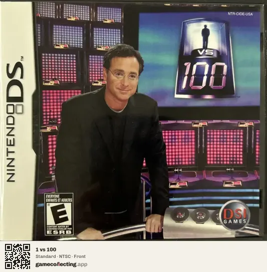 1 vs 100 Nintendo DS, NTSC box front