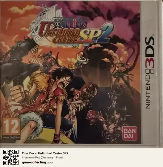 One Piece: Unlimited Cruise SP2 Nintendo 3DS, Germany box front