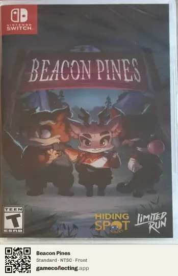 Beacon Pines Nintendo Switch, NTSC box front