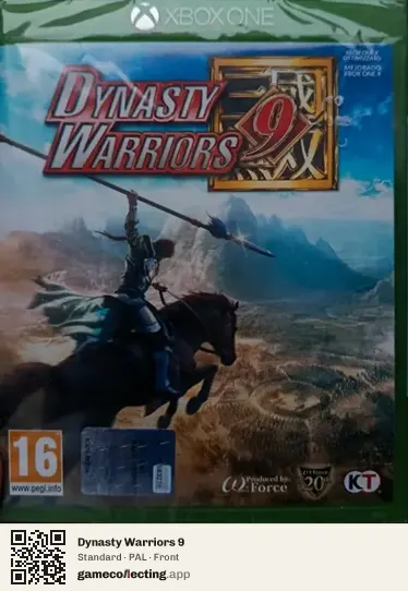 Dynasty Warriors 9 Xbox One, PAL box front