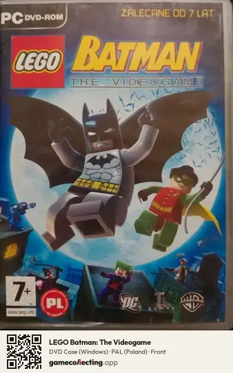LEGO Batman: The Videogame Computer, Poland box front