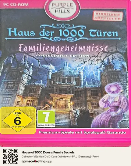 House of 1000 Doors: Family Secrets Computer, Germany box front