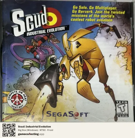 Scud: Industrial Evolution Computer, NTSC box front