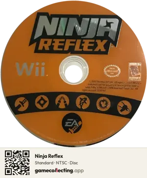 Ninja Reflex Nintendo Wii, NTSC disc