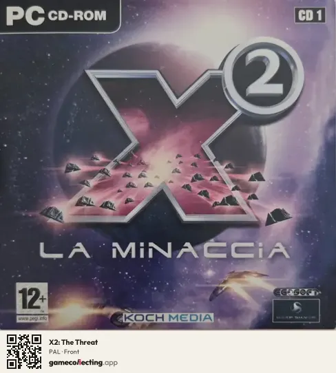 X2: The Threat Computer, PAL box front