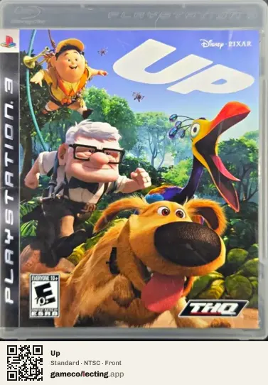 Up PlayStation 3, NTSC box front