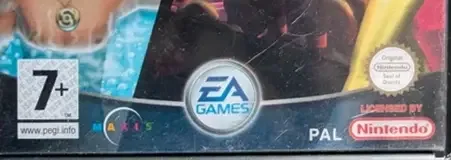 The Sims Bustin' Out, the PEGI square on its front