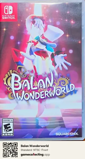 Balan Wonderworld Nintendo Switch, NTSC box front
