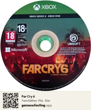 Far Cry 6 Xbox Series X, PAL disc